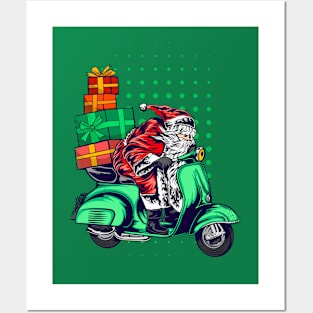 Santa Posters and Art